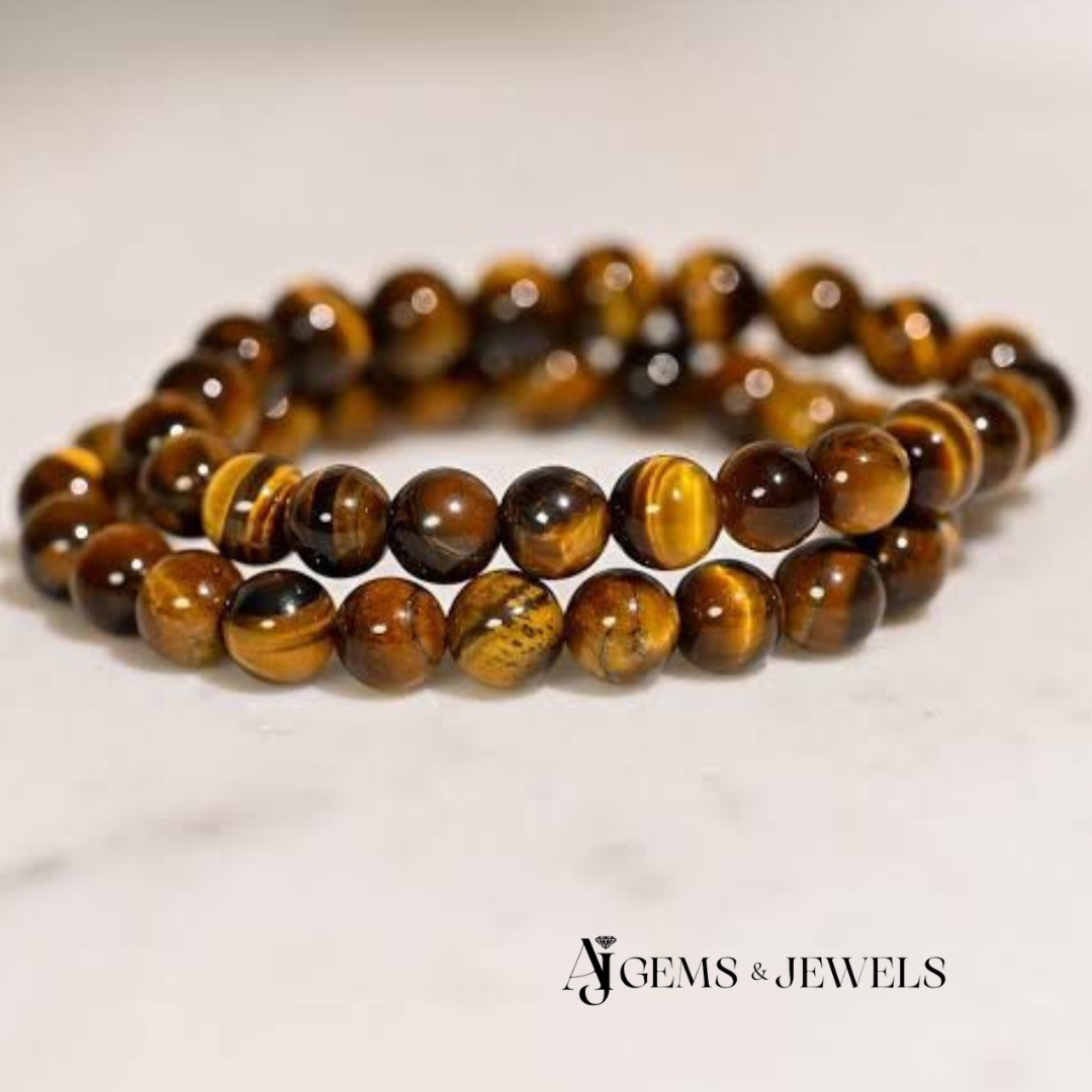 Natural Tiger Eye Bracelet - Your shield Against Negative Energies