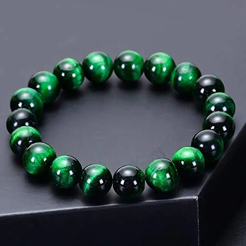GREEN TIGER EYE BRACELET - A TRULY RARE & POWERFUL GEMSTONE