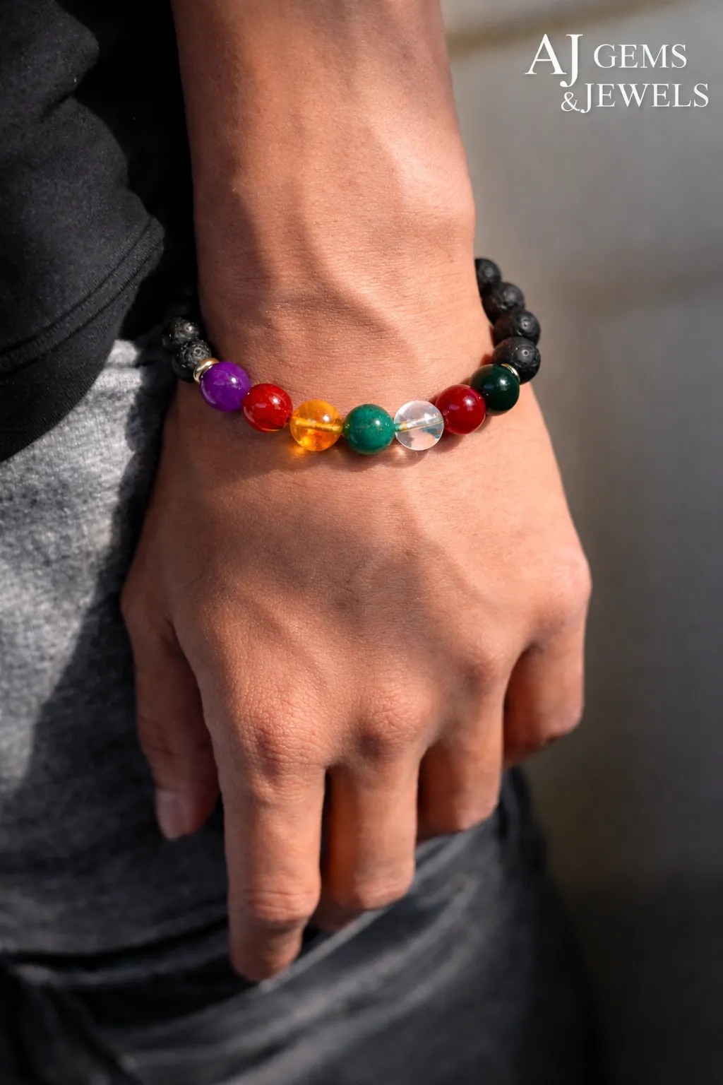 Authentic 7-Chakra Bracelet