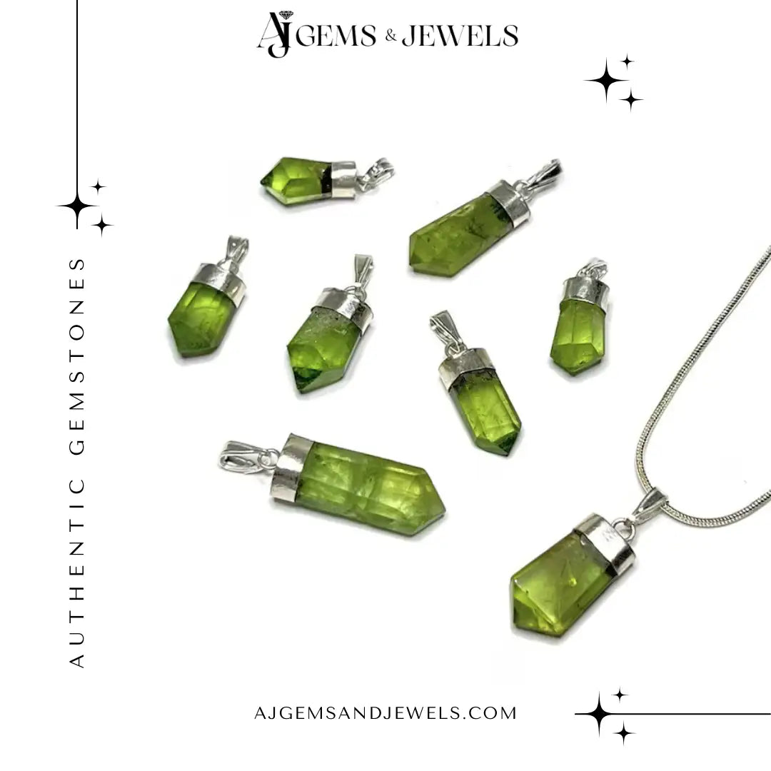 Natural Peridot Pendant
