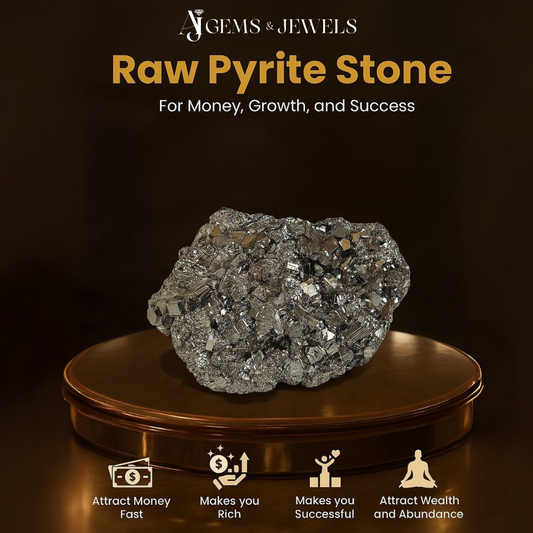 Raw Pyrite – The Stone of Wealth & Protection