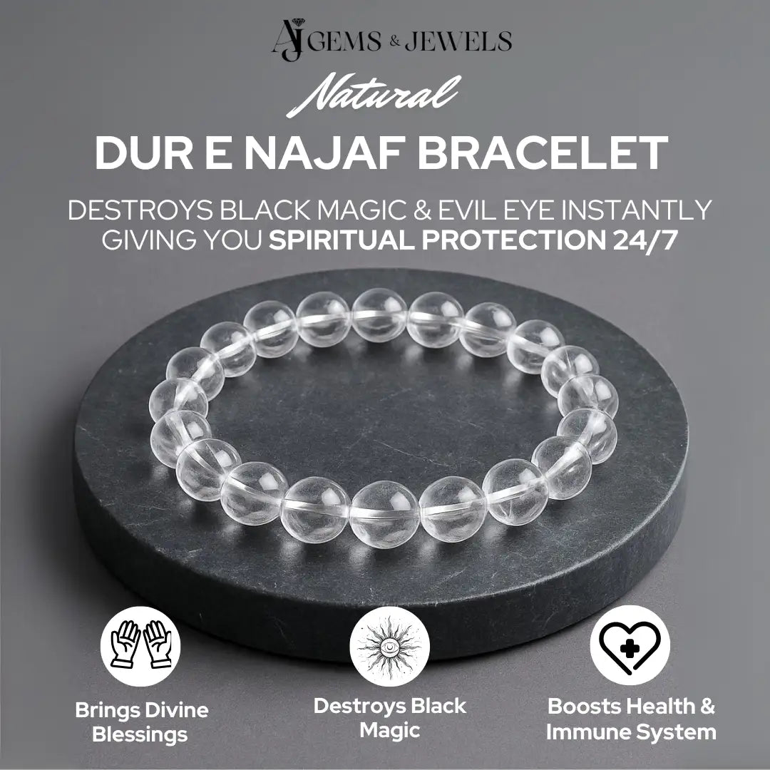 Dur-e-Najaf Beads Bracelet – Spiritual Clarity & Barakah