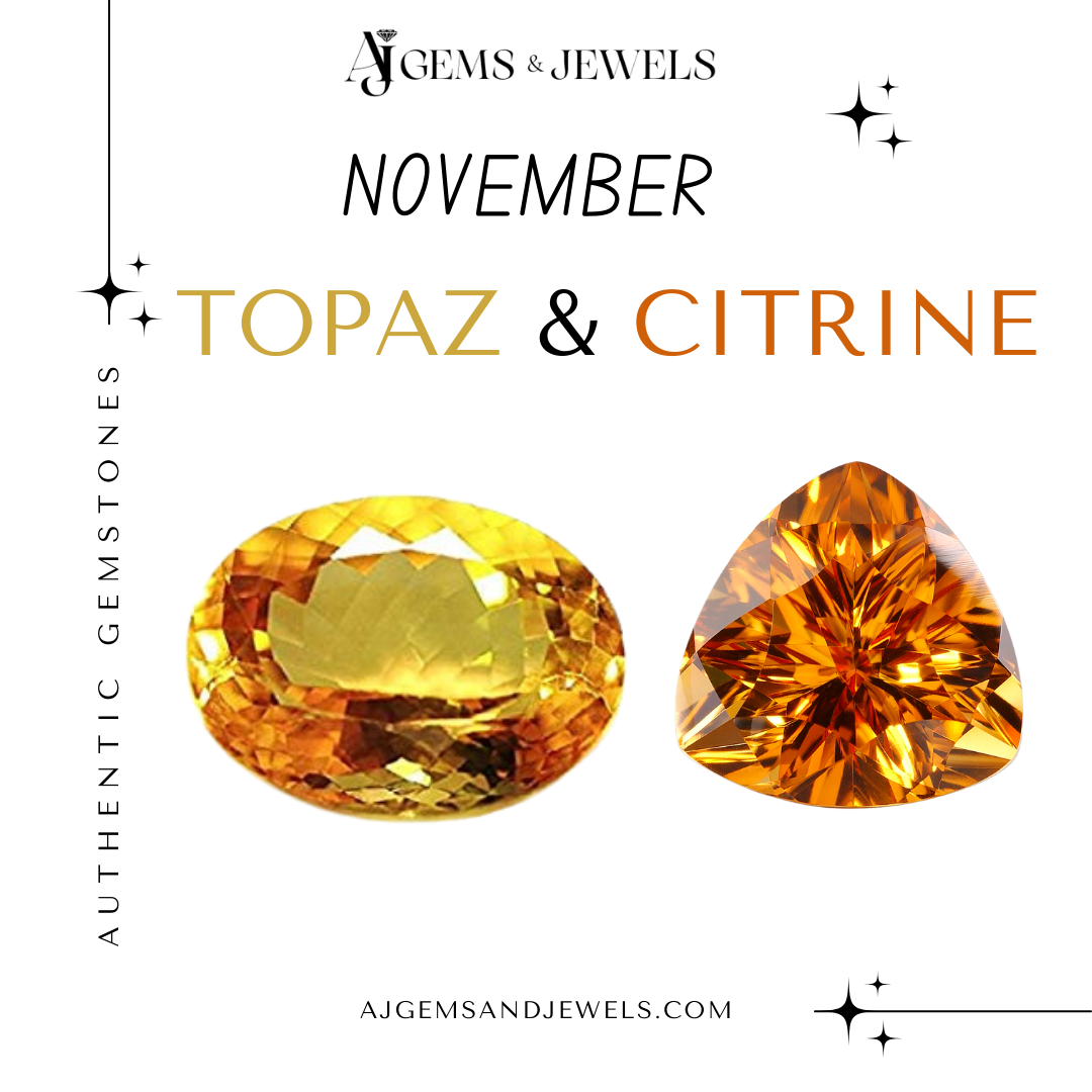 November – Topaz & Citrine