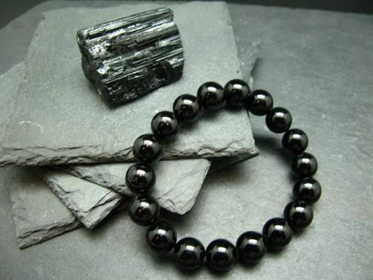 Black Tourmaline Bracelet: Guard your energy - Ground your soul