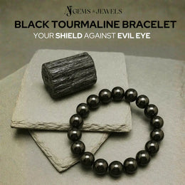 Black Tourmaline Bracelet - Your Shield Against Evil Eye