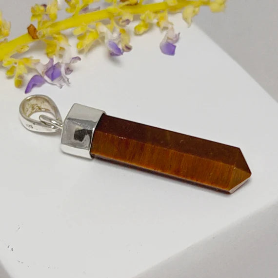 Natural Tiger Eye Pendant