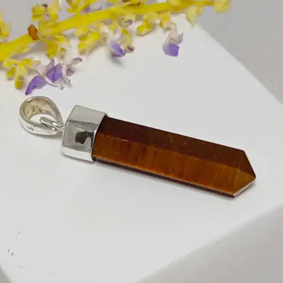 Natural Tiger Eye Pendant